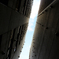 from the bottom of a ravine