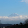 午前中の富士山