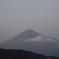 夕方の富士山