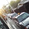 連なる車