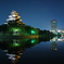 夜と広島城