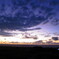 朝焼けの空