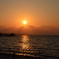 島根県松江市宍道湖の夕日