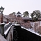 雪の石川門