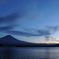 富士山夕景