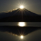 山中湖のダブルダイヤ