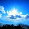 空、雲、太陽
