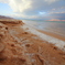 Cliff of dead sea