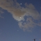 金星と木星間に細い月