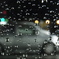 駐車場雨