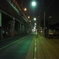 夜の中央高速側道