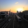 夕暮れ