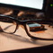 on the desk