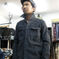【+8 PARIS ROCK 】Crashed Military Shirt J