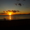 江ノ島の夕日