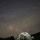 星空の下