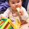 自分の手で初めてのお食事