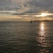 瀬戸内海の夕日