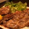 イベリコ豚の岩塩焼き