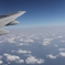沖縄上空にて