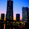 景色　横浜　夕暮れ