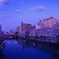夕暮れ桜