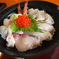 イクラタイブリアマエビイカ丼
