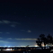 夜景と星空