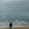 舟を待つ海女