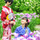 菖蒲に包まれて