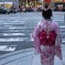 信号待ちの少々