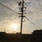 夕焼けのグラデーション