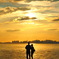 二人のsunset