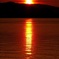 猪苗代湖の夕日６