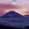 雲と富士山