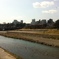 京都の河川敷