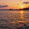 房総に沈む夕陽