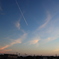 飛行機雲２。