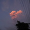 夏空夕雲(正体は火山灰)