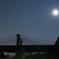 月夜の斜張橋