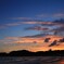 夕暮れの由比ヶ浜