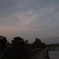 夕焼け染まる風