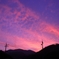 驚きの夕焼け