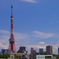 六本木ヒルズからの東京タワー。