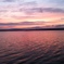 七尾湾の夕焼け小焼け