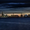 大黒町ロジスティックパークからの夕景