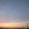 五線譜と夕焼け
