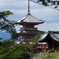 京都清水寺の三重塔