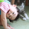 猫と一緒に写してっ！
