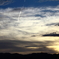 空　雲　夕日